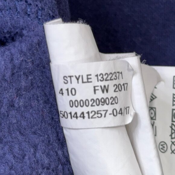 Under Armour Rival Hoodie Mens Medium M Blue Fitted Pullover Sweatshirt - Picture 10 of 11